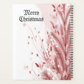 Pin de Noël Rouge Décoration Neige Belle (Dos)