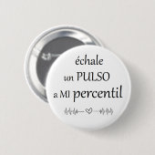 Pin de pulso al percentil ronde button 5,7 cm (Voorkant /achterkant)