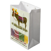 Pin de staart op de ezel medium cadeauzakje (Voorkant Gekanteld)