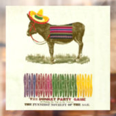 Pin de staart op de ezel raamsticker (Vel 2)