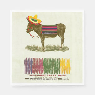 Pin de staart op de ezel servet