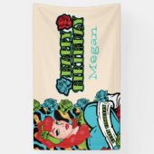 Pin- fille, bannière de partie de Roche-un-Billy (Vertical)