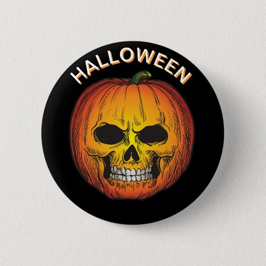PIN HALLOWEEN RONDE BUTTON 5,7 CM (Voorkant)