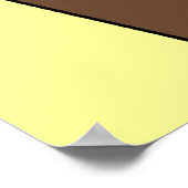 Pin het baby shower-spel poster (Hoek)