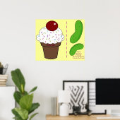 Pin het baby shower-spel poster (Thuiskantoor)