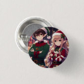 Pin Jóvenes Navidad Ronde Button 3,2 Cm (Voorkant /achterkant)