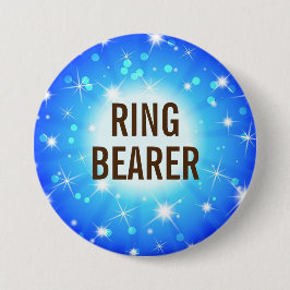 Pin/knop van de ringdrager ronde button 7,6 cm