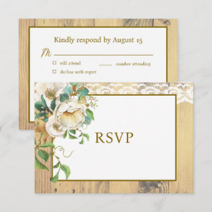 Pin miel rustique RSVP