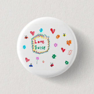 Pin of Love Ronde Button 3,2 Cm