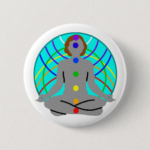Pin-on-badge - Psychische kunsten Ronde Button 5,7 Cm