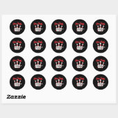 Pin Pals - Bowling Bowler Ronde Sticker (Vel)