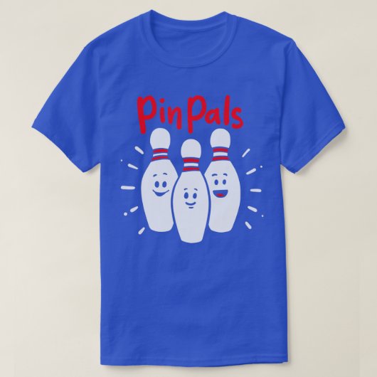 Pin Pals Bowling T-shirt (Design voorkant)