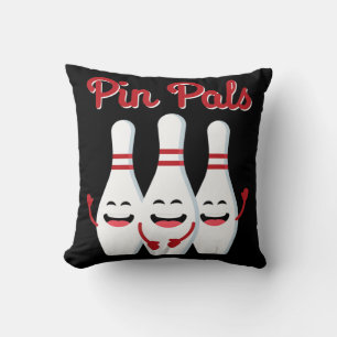Pin Pals Cute Bowling voor mannen en Kinderen Kussen
