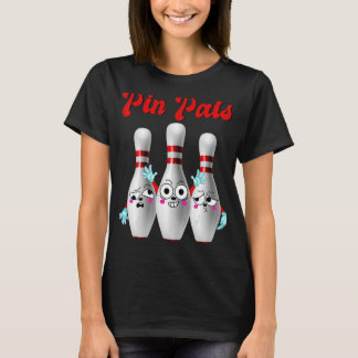 Pin Pals Cute Bowling voor mannen en Kinderen T-shirt