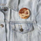 Pin Redondo De 2 Pulgadas Os Avestruzes de Ponte Ronde Button 5,7 Cm (In situ)