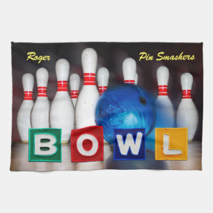 Pin Smashers Bowling Theedoek