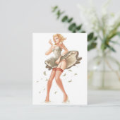 pin up briefkaart (Staand voorkant)