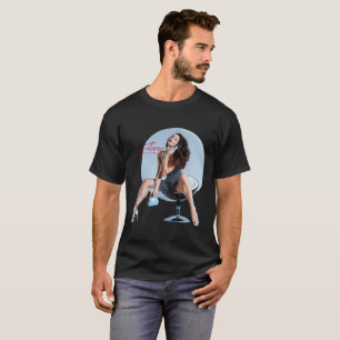 Pin-up Cheesecake Black T-Shirt