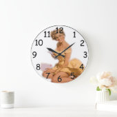 Pin-up Classie Blond Klok (Huis)
