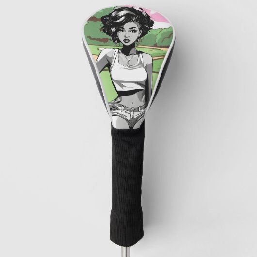 Pin Up Girl Golfheadcover (Voorkant)