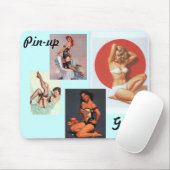 Pin-up Girl mousepad Muismat (Met muis)