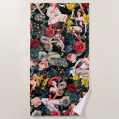 Pin-up III Strandlaken (Voorkant)