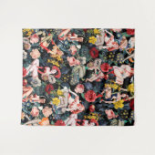 Pin-up III Wandkleed (Voorkant (horizontaal))