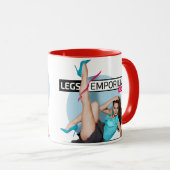 Pin Up Legs Goddess Mok (Voorkant rechts)