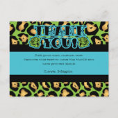 Pin-up meisje, dank je kaarten (Voorkant)