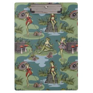  pin-up-meisjes klembord