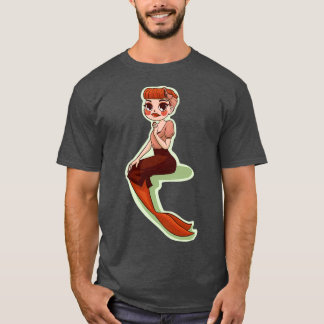 Pin-up-mermaid 2 t-shirt