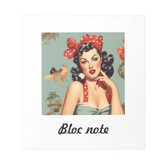 pin-up notitieblok (Voorkant)