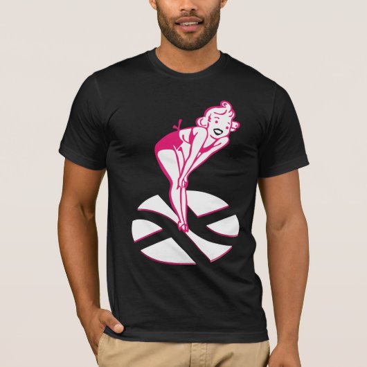 Pin Up On Tôle T-shirt (Voorkant)