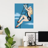 Pin-up Poster (Thuiskantoor)