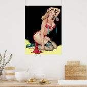 Pin-up Poster (Keuken)