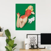 Pin-up Poster (Thuiskantoor)