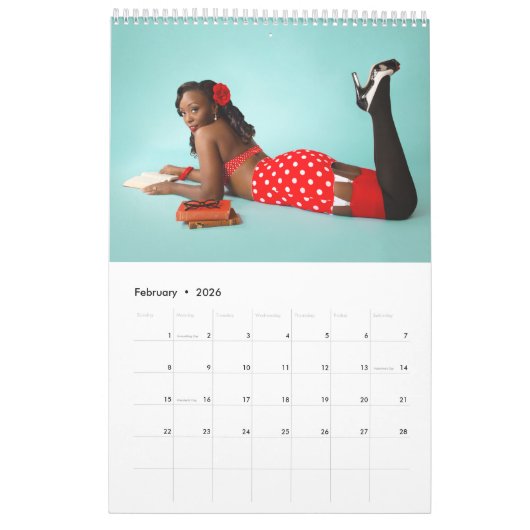 Pin-up sans scrupule : Calendrier 2018 (Feb 2026)