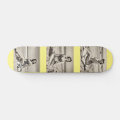 pin up skate skateboard (Horizontaal)