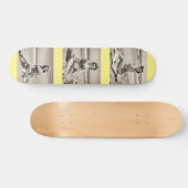 pin up skate skateboard (Horizontaal)