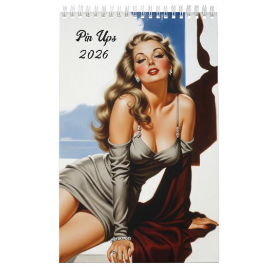Pin Ups 2026 Kalender (Hoes)
