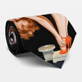 Pin vers le haut de cravate de fille (Roulé)