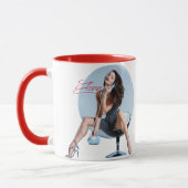 Pin vers le haut de tasse de déesse de jambes (Gauche)