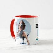 Pin vers le haut de tasse de déesse de jambes (Devant gauche)