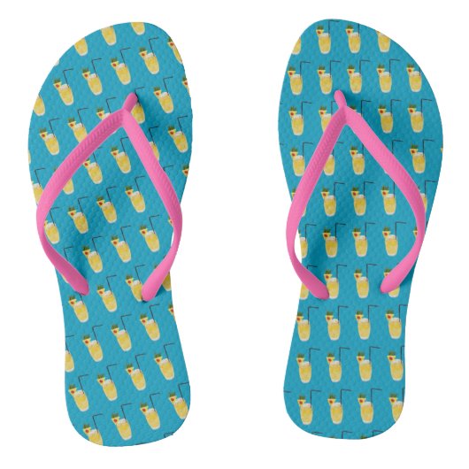 Pina Colada Cheerful Teenslippers (Voetbed)