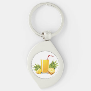 Pina Colada cocktail Sleutelhanger