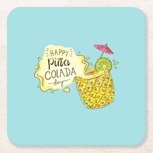 Pina Colada ThMED Onderzetter (Voorkant)