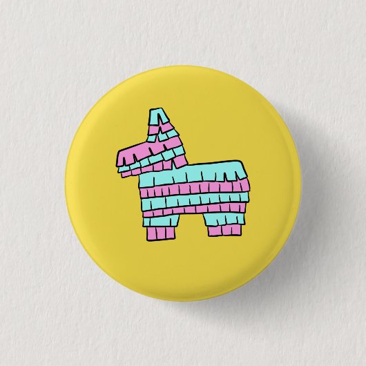 Piñata-Button Ronde Button 3,2 Cm (Voorkant)