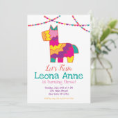 Pinata Fiesta Invitation Anniversaire Piñata (Debout devant)