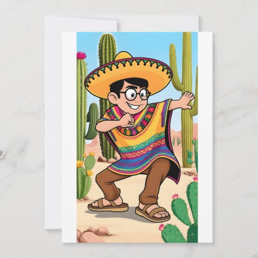 Pinata Fun Fiesta Kaart (Voorkant)