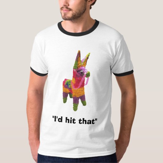 pinata, "Ik had dat geraakt" T-shirt (Voorkant)